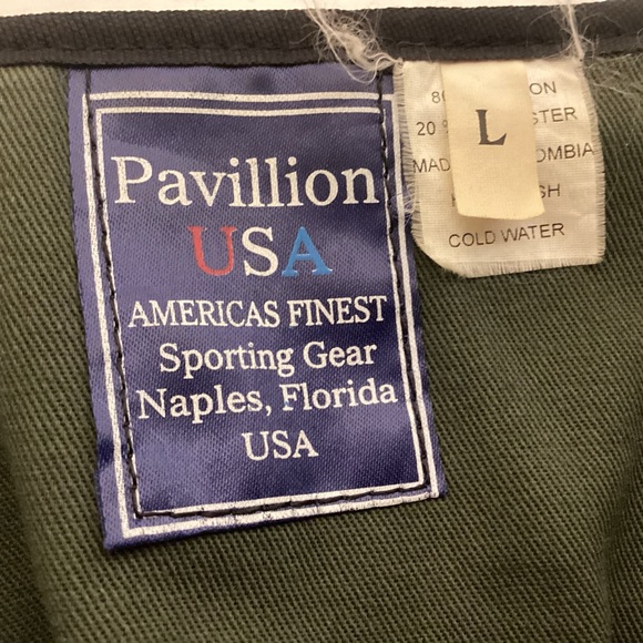 Vintage Pavillion USA Mens shooting Vest size large - Picture 9 of 10